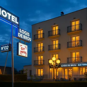 Hotell Cit'hotel Logis De Brou, En Bresse